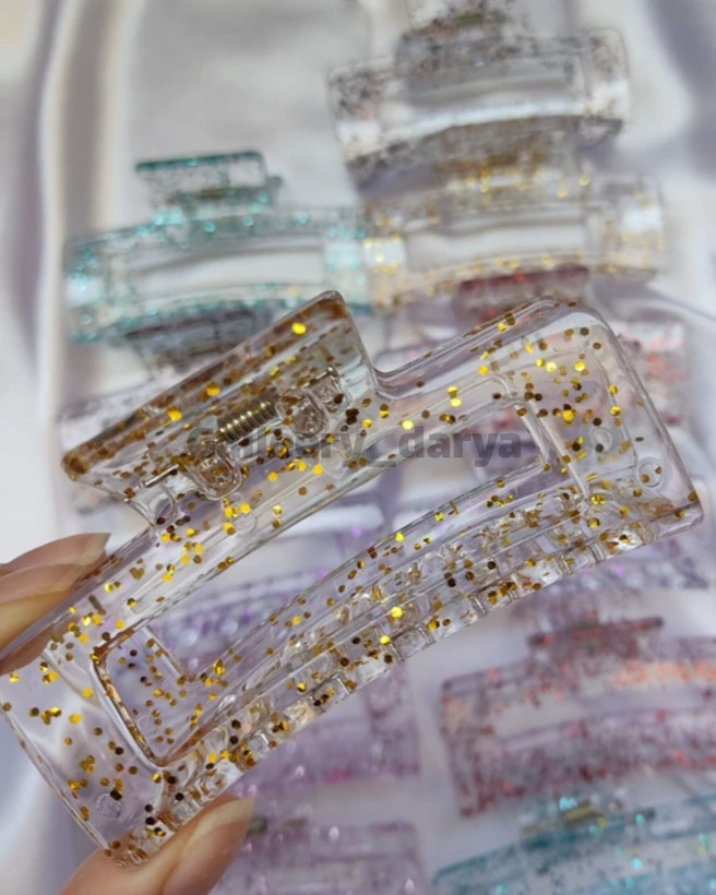 خرید آنلاین کلیپس شاین دار پلاستیکی