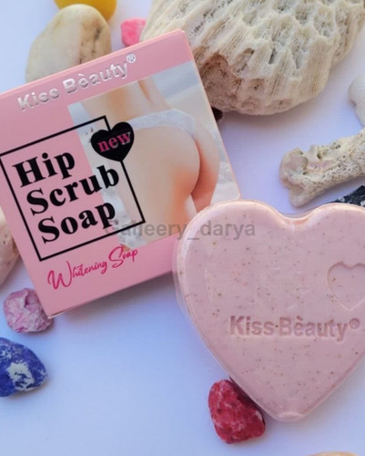 صابون اسکرابی قلبی کیس بیوتی سفید کننده نواحی حساس بدن