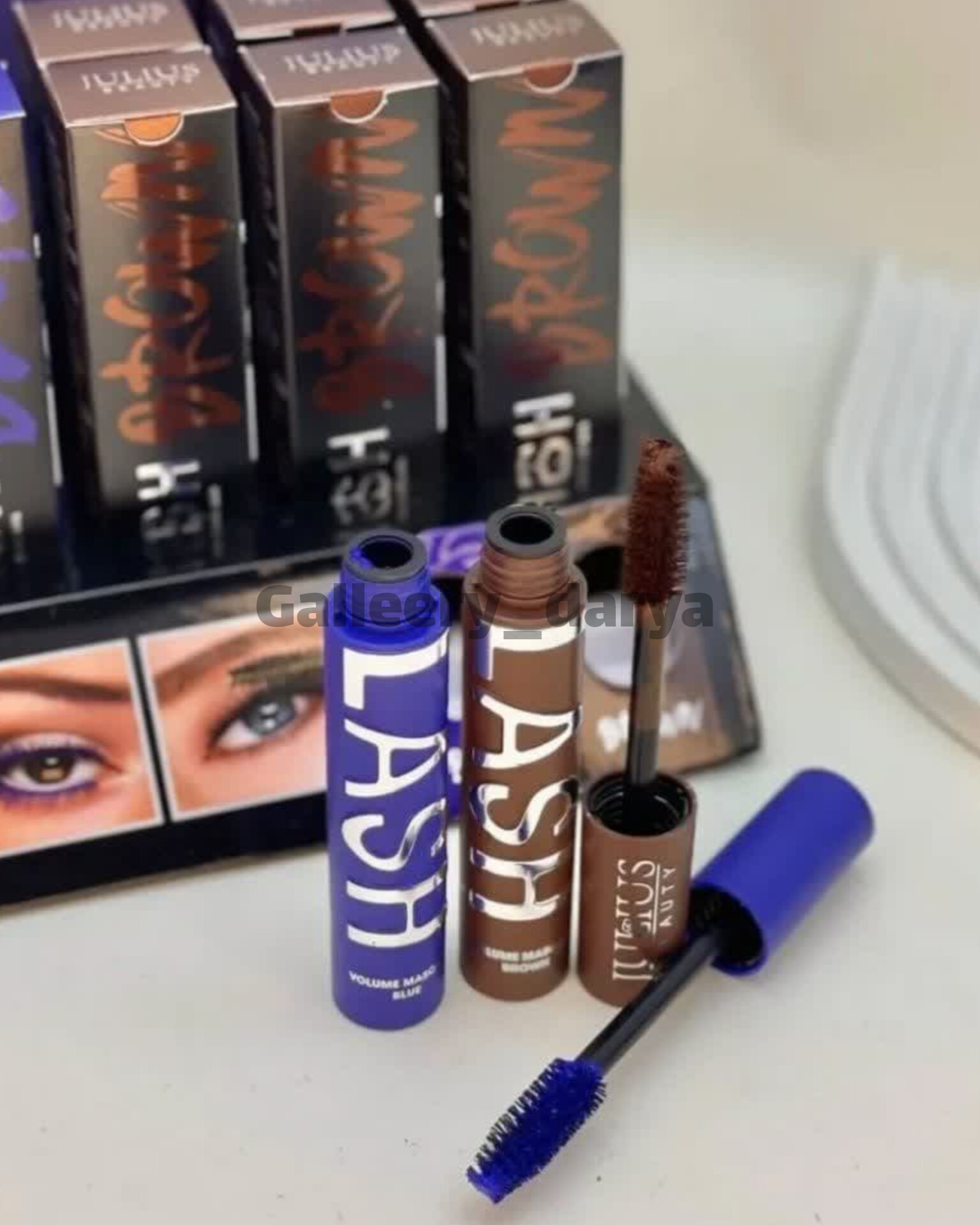 ریمل رنگی برند جولیوس بیوتی JULIUS BEAUTY