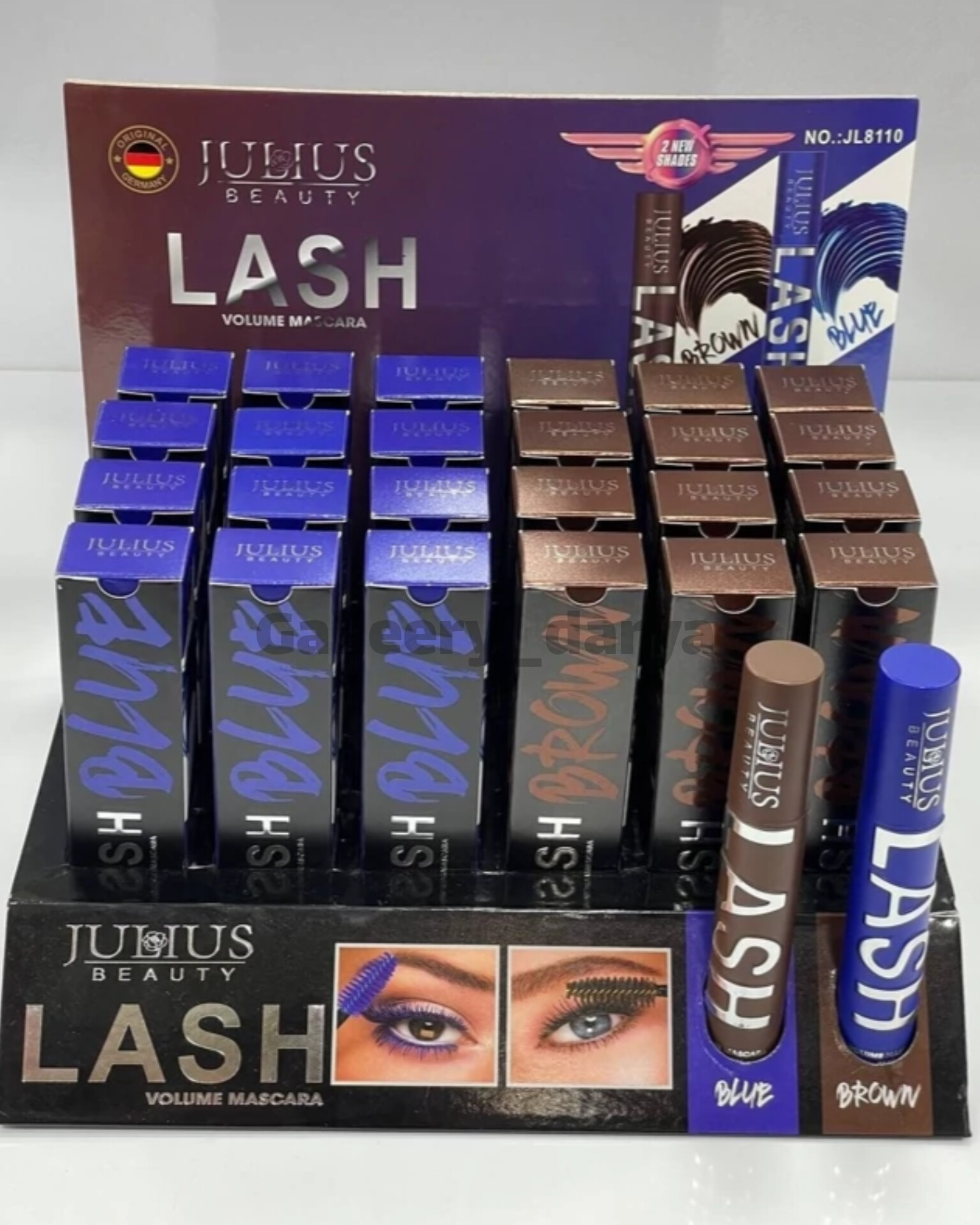ریمل رنگی و بلندکننده برند جولیوس بیوتی JULIUS BEAUTY
