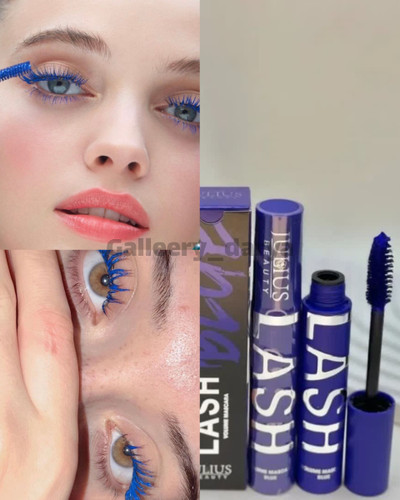 عکس از نمای چشم ریمل آبی جولیوس بیوتی JULIUS BEAUTY