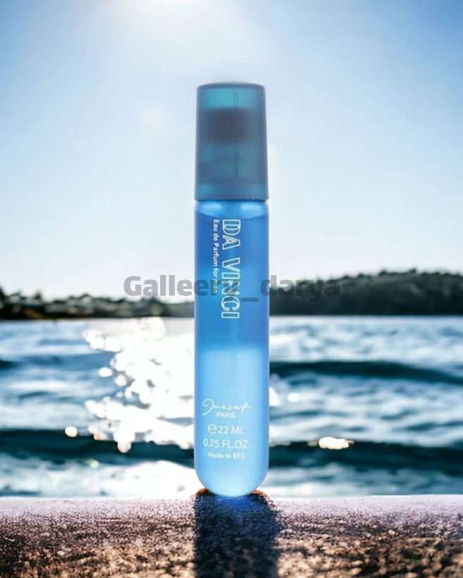 عطر جیبی مردانه رایحه DA VINCI