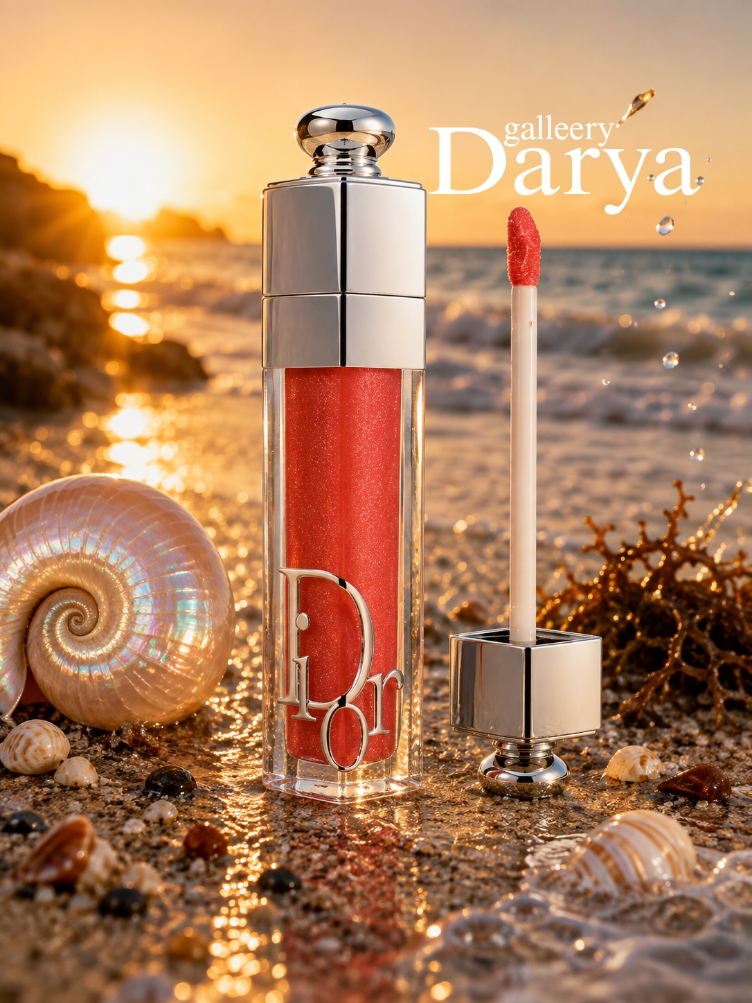 خرید اینترنتی لیپ گلاس دیور با جلوه‌ای جذاب و طبیعی بافتی سبک و غیر چسبنده در گالری دریا