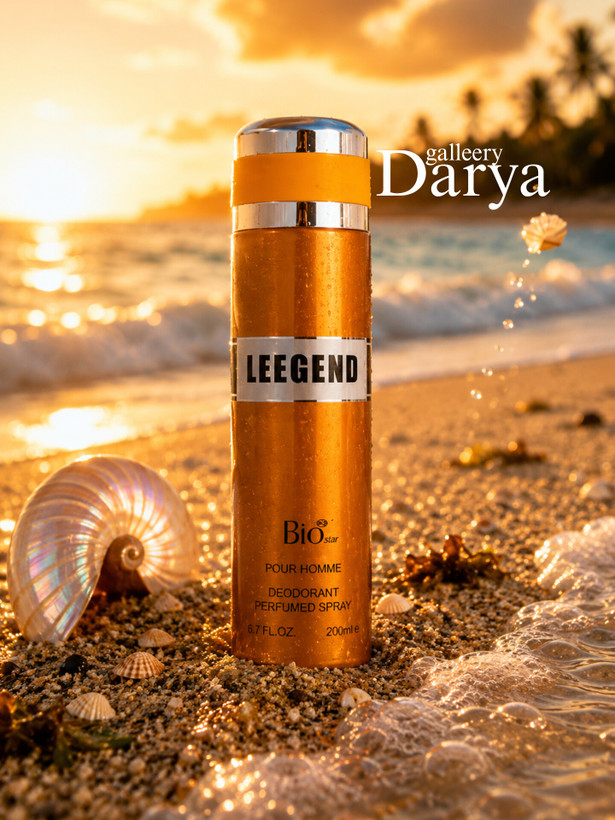 خرید غیرحضوری اسپری بدن مردونه LEEGEND بیواستار رایحه تند و تلخ ماندگاری و پخش بوی بالا کیفیت بالا